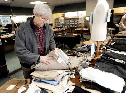 Clothier succumbs to changing times